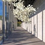 Floral Radiance Ceramic Tree Petal Chandelier - Image 24