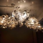 Floral Radiance Ceramic Tree Petal Chandelier - Image 25