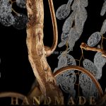 Chandelier Inspiration Tree With Glass Leaves - Image 11