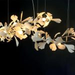 Floral Radiance Ceramic Tree Petal Chandelier - Image 28