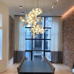 Floral Radiance Ceramic Tree Petal Chandelier - Image 13