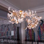 Floral Radiance Ceramic Tree Petal Chandelier - Image 10