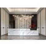 Floral Radiance Ceramic Tree Petal Chandelier - Image 15