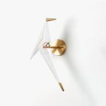 Paper Crane Bird Sconce - Image 9