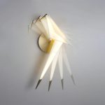 Paper Crane Bird Sconce - Image 8