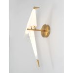 Paper Crane Bird Sconce - Image 14