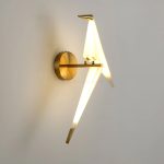 Paper Crane Bird Sconce - Image 12