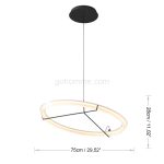Minimalist Modern Ring Light Fixture - Image 22