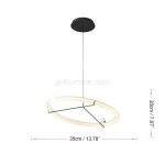 Minimalist Modern Ring Light Fixture - Image 26