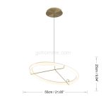 Minimalist Modern Ring Light Fixture - Image 18