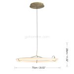 Minimalist Modern Ring Light Fixture - Image 17