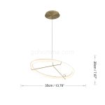 Minimalist Modern Ring Light Fixture - Image 20