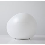 Irregular Oval White Pebbles Table Lamp - Image 4