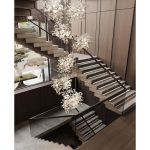 Floral Radiance Ceramic Tree Petal Chandelier Combination - Image 12