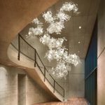 Floral Radiance Ceramic Tree Petal Chandelier Combination - Image 2
