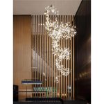 Floral Radiance Ceramic Tree Petal Chandelier Combination - Image 6