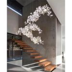 Floral Radiance Ceramic Tree Petal Chandelier Combination - Image 10