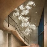 Floral Radiance Ceramic Tree Petal Chandelier Combination - Image 11