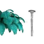 Ostrich Feather Chandelier - Image 62