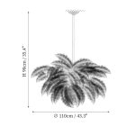 Ostrich Feather Chandelier - Image 44