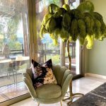 Ostrich Feather Brass Floor Lamp - Image 39