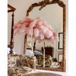 Ostrich Feather Brass Floor Lamp - Image 41