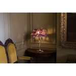 Ostrich Feather Brass Table Lamp - Image 31