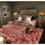 Ostrich Feather Brass Table Lamp - Image 41