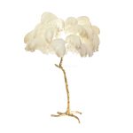 Ostrich Feather Brass Floor Lamp - Image 71
