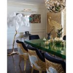 Ostrich Feather Brass Floor Lamp - Image 8