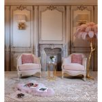 Ostrich Feather Brass Floor Lamp - Image 16