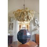 Ostrich Feather Chandelier - Image 14
