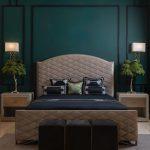 Ostrich Feather Brass Table Lamp - Image 8