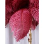 Ostrich Feather Brass Floor Lamp - Image 47