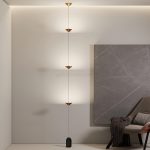 Tri-Cone Streamline Balance Floor Lamp