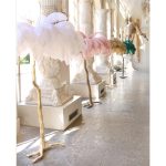 Ostrich Feather Brass Floor Lamp - Image 14
