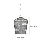 Lattice Elegance Pendant Lamp - Image 20
