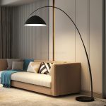 Crescent Gleam Modern Arc Floor Lamp - Image 12
