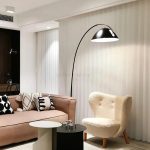 Crescent Gleam Modern Arc Floor Lamp - Image 13