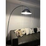 Crescent Gleam Modern Arc Floor Lamp - Image 15