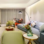 Crescent Gleam Modern Arc Floor Lamp - Image 7