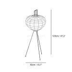 Rice Paper Floor Lamp - Image 35