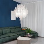 Tassel Elegance Waterfall Chandelier Round - Image 7