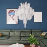 Tassel Elegance Waterfall Chandelier Round - Image 10