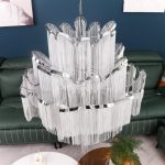 Tassel Elegance Waterfall Chandelier Round - Image 11