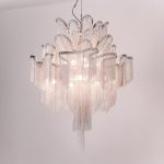 Tassel Elegance Waterfall Chandelier Round - Image 12