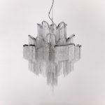 Tassel Elegance Waterfall Chandelier Round - Image 13