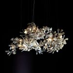 Floral Radiance Ceramic Tree Petal Chandelier Combined - Image 26