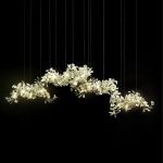 Floral Radiance Ceramic Tree Petal Chandelier Combined - Image 28
