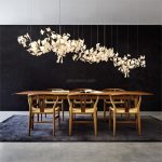 Floral Radiance Ceramic Tree Petal Chandelier Combined - Image 20